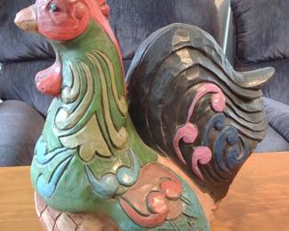 Jim Shore Outdoor Living Rooster Alexander Figure