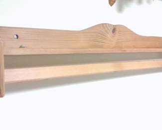 Wall Mount Quilt Rack / Shelf