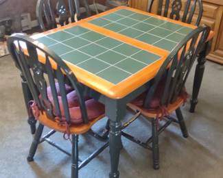 5 Piece Royola Pacific Kitchen Table Set