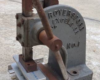 Royersford Excelsior No. 1 Arbor Press