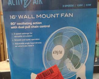 Active Air 16" Wall Mount Fan
