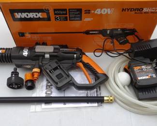 40V Worx Hydroshot Portable Power Washer WG644