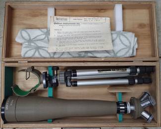 Vintage Unitron 80mm Spotting Scope