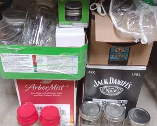 Large Lot of Mason & Canning Jars