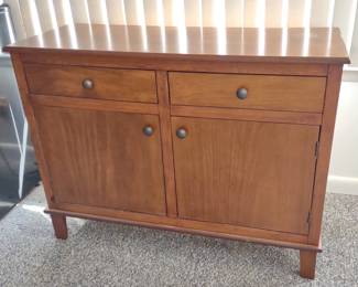 Solid Wood 2 Door 2 Drawer Console Table