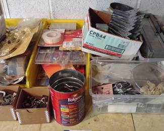 Assortment of Hardware & Brackets