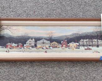 Norman Rockwell Gallery Print on Canvas Art w/ COA