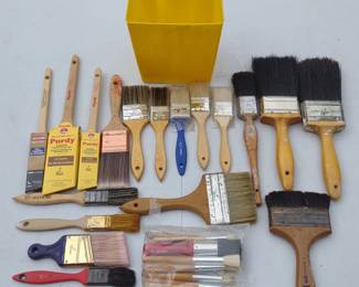 Group of Paint Brushes (Incl. Purdy)