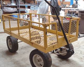 Steel Garden Utility Cart / Wagon