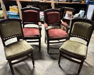 Set of eight. French. early 20th century.