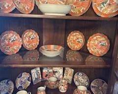 Arita Imari Porcelain China Peacock pattern