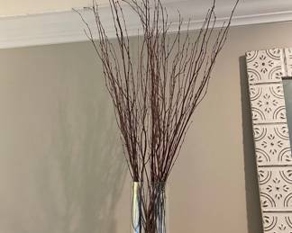 Tall Glass Vase