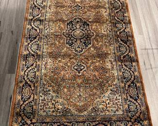 Wool and Silk Blend Rug