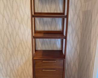 Crate & Barrel bookshelf, cabinet, display