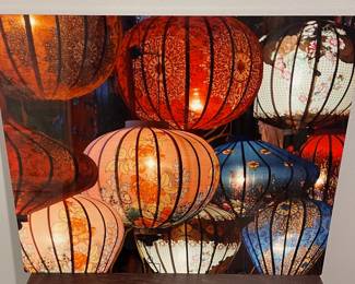 Lucite Artwork, Lanterns