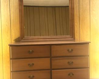 Long Dresser with Mirror