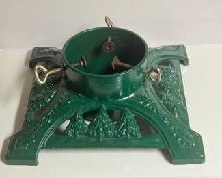 Vintage John Wright Cast Iron Christmas Tree Stand