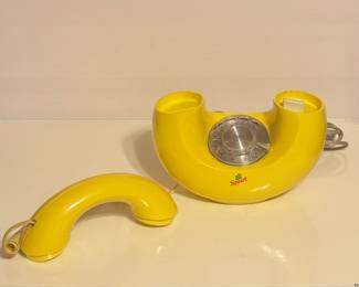 2 Vintage Squirt Soda Banana Phones