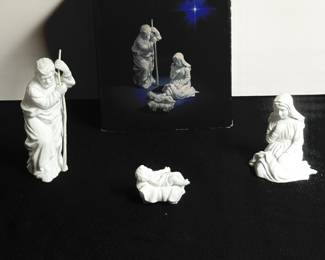 Set of 13 Avon Nativety Collectibles with 12 Boxes