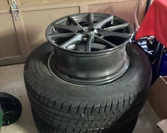 2 Tires for Honda Ridgeline or Passport and Rim for 2015 NC Miata