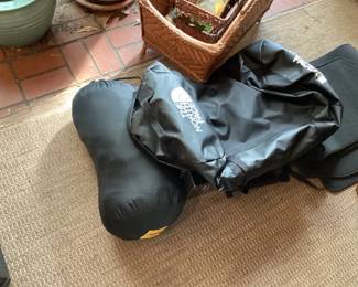 Black North Face Duffel bag