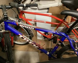 Bicycle Trek 8000 series mountain bike