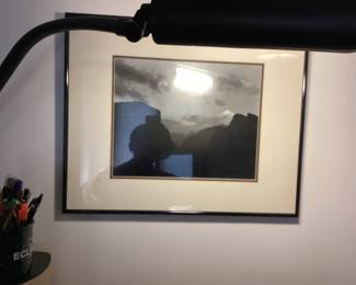 Wall Art Moon Over Half Dome Yosimiti Park Ansel Adams artist
