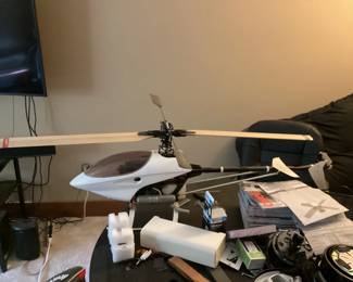Thunder Tiger Raptor RC helicopter