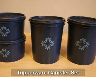 Tupperware Canisters