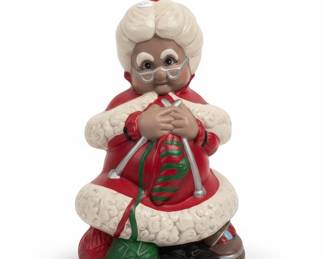 Vintage Mrs. Clause Pottery