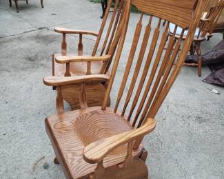 Amish glider chairs 