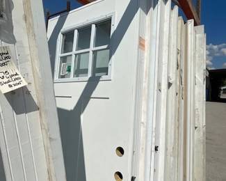 6 lite 2 panel door only, we also have door units of this style