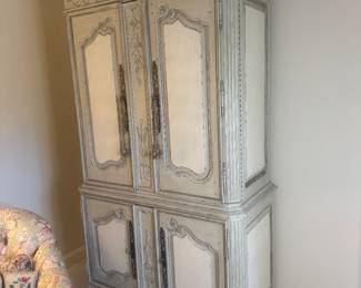 Drexel Heritage 4 Door "At Home in Belle Maison" Armoire of Prosperity (57"W x 26"D x 92"H)