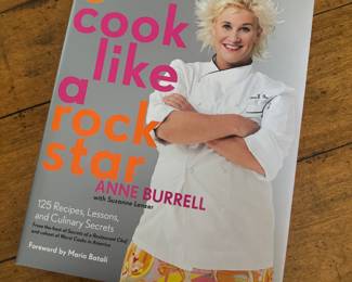 "Cook Like A Rock Star" Autographed by Anne Burrell