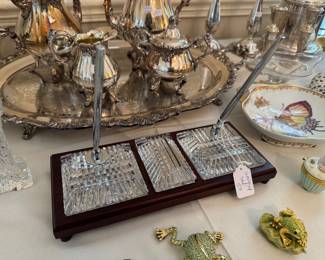 Waterford Crystal Desk Set