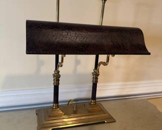 Decorative Crafts Bankers Lamp