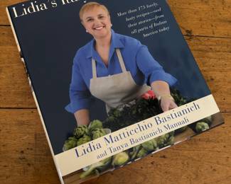 "Lidia's Italy in America" Autographed by Lida Matticchio Bastianich