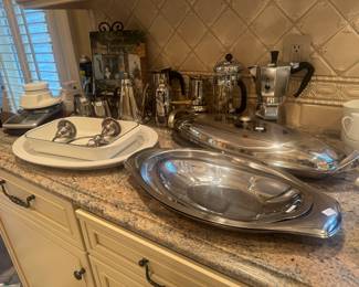 Stainless Steel Accessories and Coffee Presses