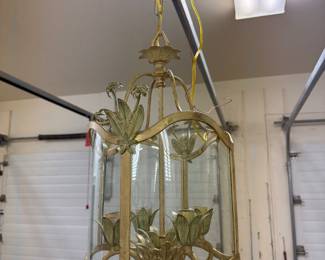 Lantern-Style Pendant Chandelier