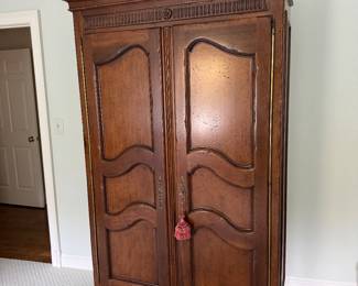 Guido Zichele for Bloomingdales 2 Door Armoire (23"D x 51"W x 82"H) Made in Italy