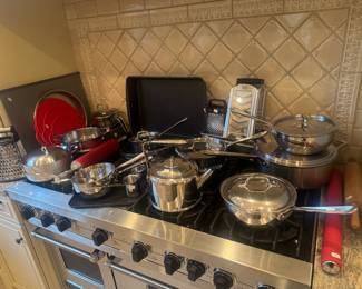 All-Clad Stainless Steel Pots, Pans & Accessories