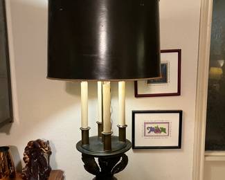Vintage swag lamp