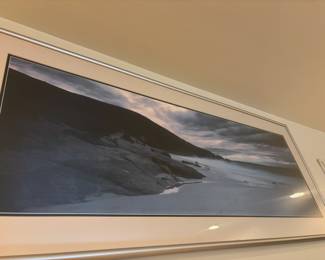 Framed & Matted Beach Photography Print