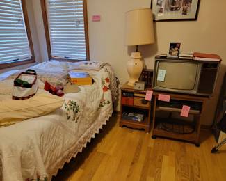 Old tv and furniture