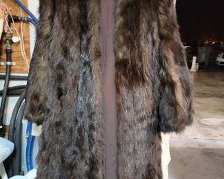 Furniture coat, 2 priests  or similar robes and neck item  