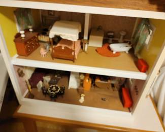Hand made doll house  and furnture