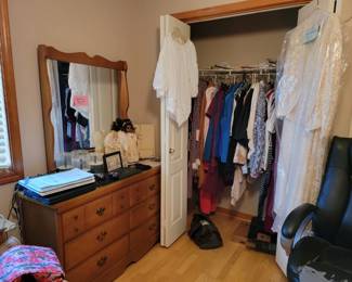 Dressers and clothes  beautiful wedding drsss