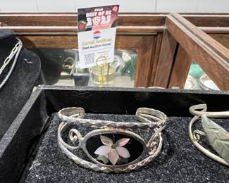 Many lots of sterling silver western jewelry