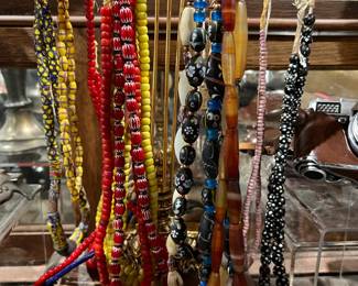 Antique trade beads collection