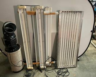 Grow Lights And Air Filter